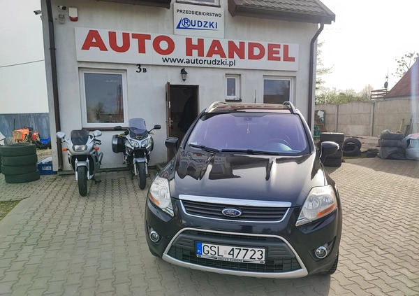 Ford Kuga cena 35900 przebieg: 211000, rok produkcji 2010 z Bartoszyce małe 191